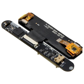 1Set T-Touch Bar ESP32-S3 Touch Bar Development Board Магнитен кръгъл USB конектор черен