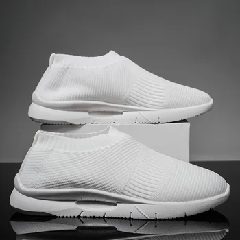 2024 Ежедневни обувки Маратон въздушна възглавница Мъжки спортни обувки за бягане Дишаща лека дамска удобна спортна маратонка