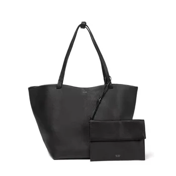 2024 Нов горещ стил All-match мека кожа ретро класически мода дами чанта прост голям капацитет случайни чанта рамо чанта