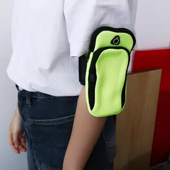 Arm чанта Running Arm Bag Телефон Arm Band Регулируема външна спортна чанта Фитнес чанта Чанта за китката Чанта за ръце Работещ портфейл