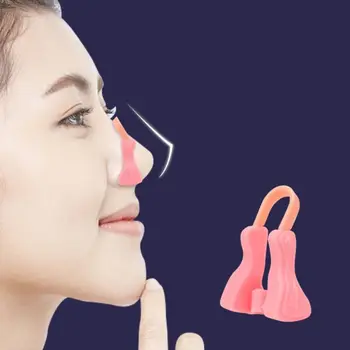 Beauty Tool Nose Lifter Reshape Удобна преса за изправяне на моста на носа Мека без болка Машина за оформяне на носа нагоре Ортопедична щипка
