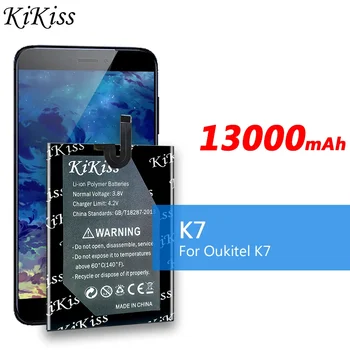 KiKiss 13000mAh батерия за Oukitel K7 OukitelK7 K 7 Замяна на смарт телефон Висококачествени батерии с голям капацитет
