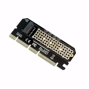 M.2 NVMe SSD КЪМ PCIE 3.0 X16 адаптер M ключ интерфейс Карта поддръжка PCI Express 3.0 x4 2230-2280 Размер m.2 ПЪЛНА СКОРОСТ