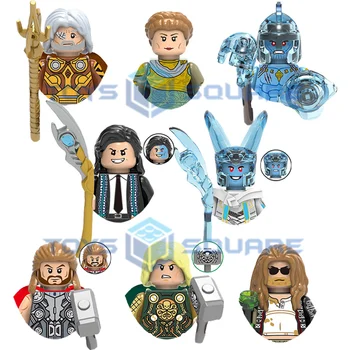 The Odin Borson Frost Giant King Laufey Thor Laufeyson Queen Frigga модел блокове MOC тухли комплект подаръци играчки за деца X0269