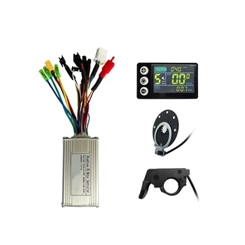 Електрически скутер литиева батерия модифицирана LCD-S866 цветен екран инструмент 17A контролер мощност бустер дросел комплект замяна