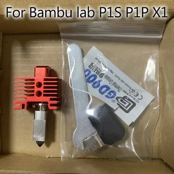 За Bambu Lab Hotend V2 събрание с дюза X1 пълен комплект P1P за Bambu Hotend Cht дюза Bambulab P1S X1 въглероден керамичен нагревател