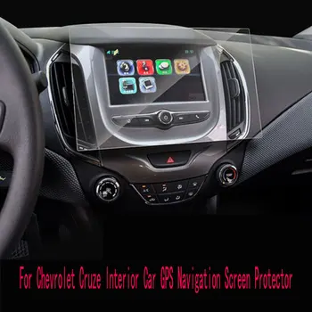 За Chevrolet Cruze интериор кола GPS навигация екран протектор закалено стъкло сензорен екран защитно фолио кола 2013-2018