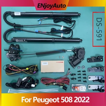 Кола Електрическа задна врата Мощност Liftgate Auto багажник задни врати отварачка за Peugeot 508 2022+ С функция за дистанционно управление