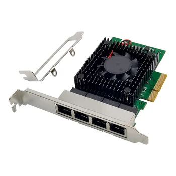 Мрежов адаптер Gigabit Ethernet NIC Card RJ45 LAN контролер Pcie 3.1 2.5Gbe За Windows 10/11 с нископрофилна скоба