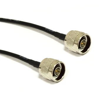  Нов N мъжки превключвател N мъжки конвертор RF коаксиален кабел RG58 на едро 50CM 20 