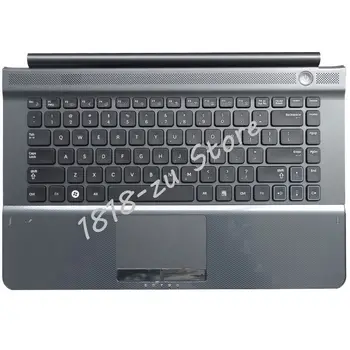 Нова клавиатура за лаптоп с C Shell за Samsung RC410 RC420 RV420 RV413 RV412 RC415 Корпус на горния корпус Palmrest English US