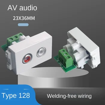  Стенен AV панел безспойка терминален модул за аудио и звукова техника